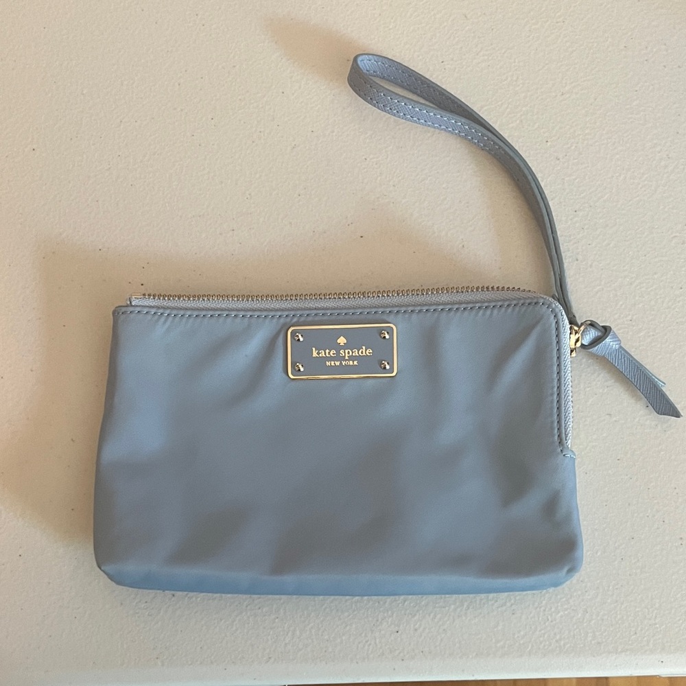 Kate Spade Light Blue Wristlet